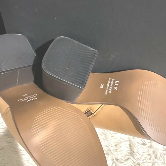 Elk Peep Toe Leather Boots. BNIB. RRP$220 - Picture 5 of 5